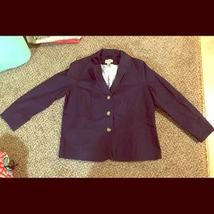 Navy blazer